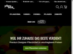 Website image www.pflanzwerk.de